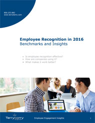 Employee Recognition in 2016 Benchmarks and Insights