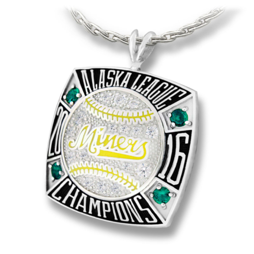 Miners Alaska League Champions Pendant